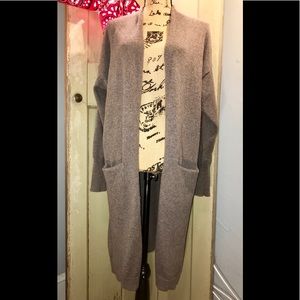 Very Long Sweater Coat
